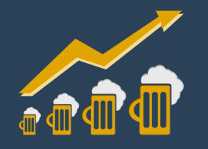 Quelle: Fotolia, Koirill, “Pictograph of graph, mug of beer”, 84251504